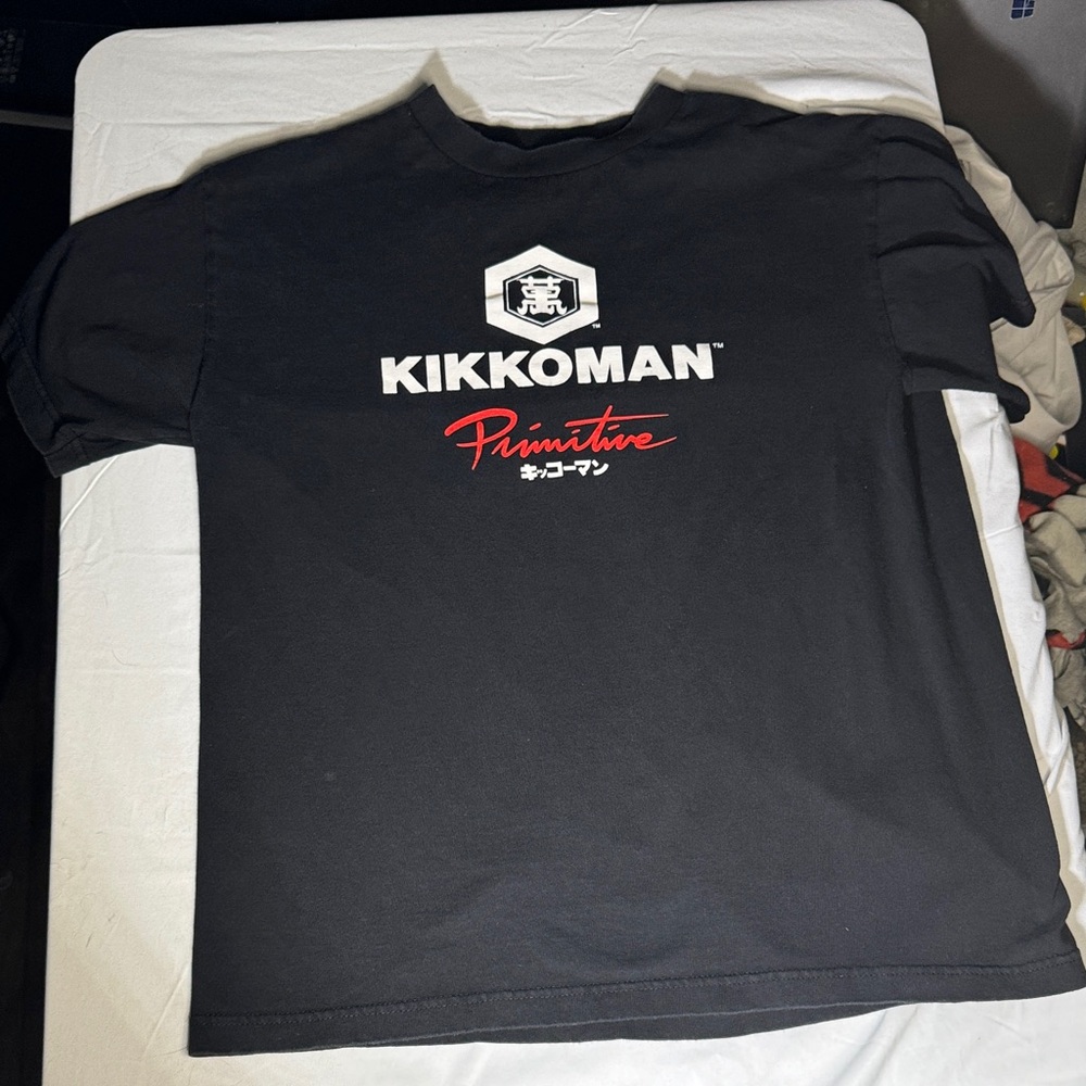 Primitive kikkoman Black Graphic Tee